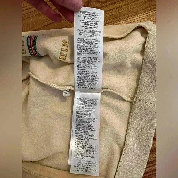 Gucci Kids Baby Maison de L'Amour zipped chenille jacket 12/18 Months - Picture 9 of 12